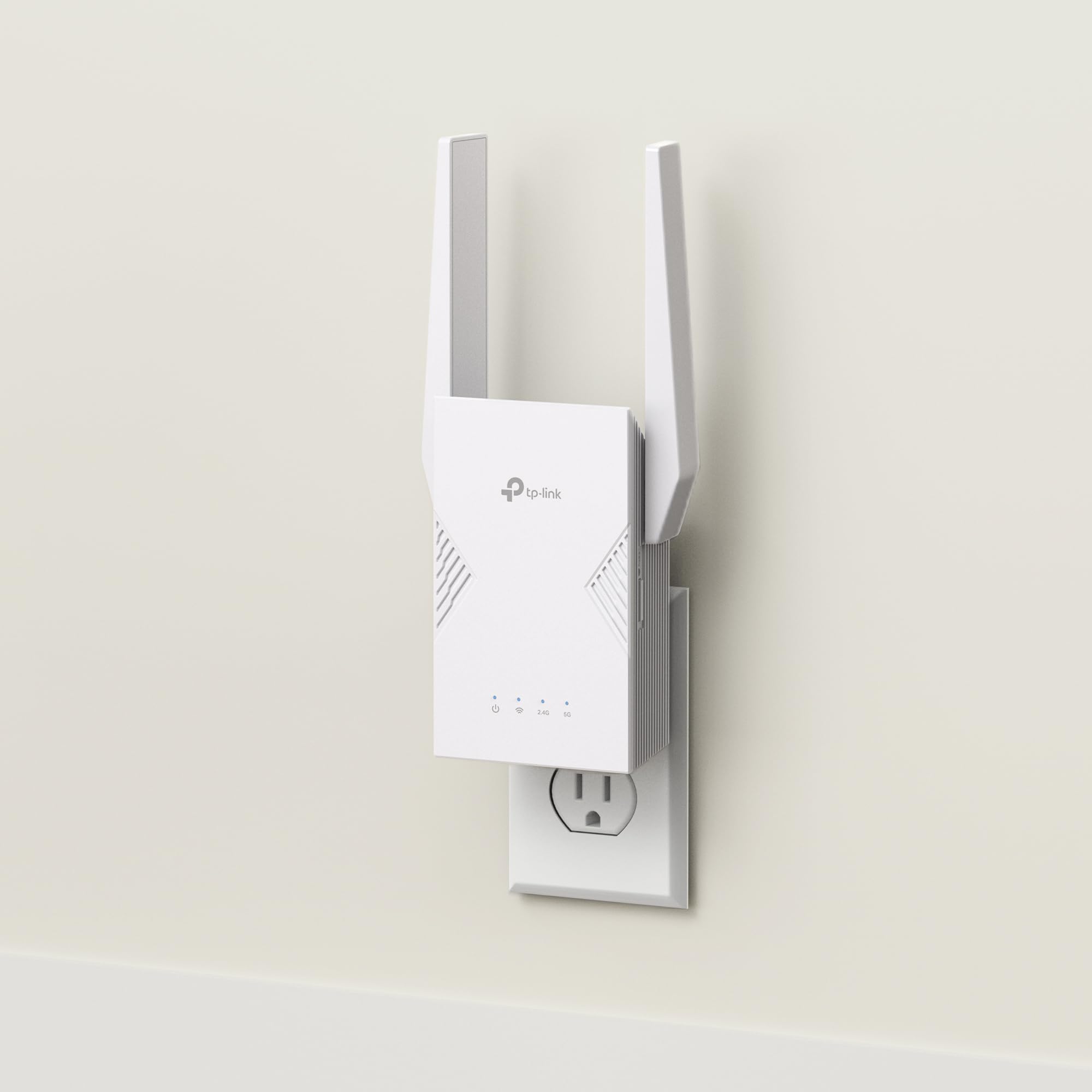 TP-Link BE3200 - Range Extender Wi-Fi 7 RE223BE con porta Gigabit Ethernet | Ripetitore wireless dual-band da 3,2 Gbps | Booster di segnale Internet per la casa | Fino a 2400 piedi quadrati, 64