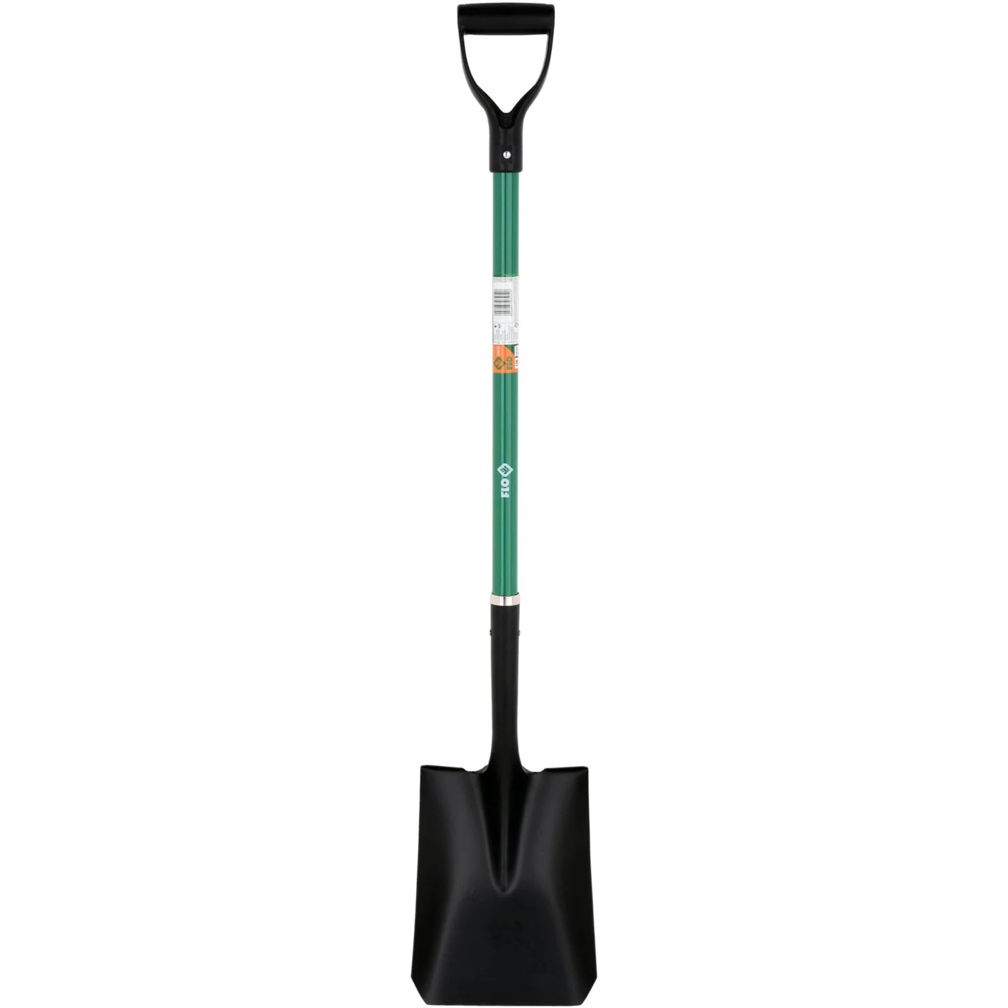 Mamuth Wild Nature Fibreglass Handle Shovel - High Quality Garden Tool With Powder Coated Steel, Ergonomic Y Handle, 120Cm Length