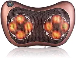 SHIATSU Almofada Massageadora Elétrica Leve Alivia Dores Alto Nível