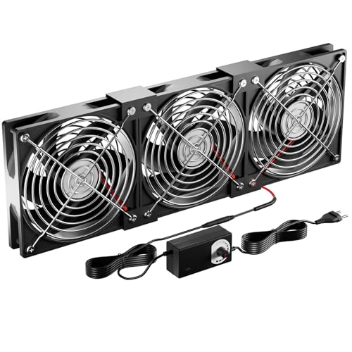 360mm PC-Lüfter, 12V Gehäuselüfter mit...
