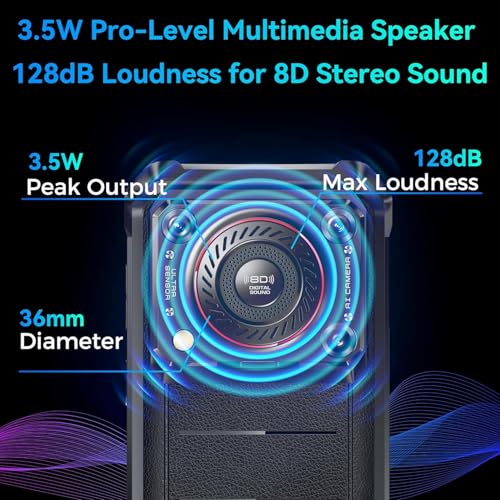OUKITEL WP36 Outdoor Handy - 10600mAh 128dB Lautsprecher Outdoor Smartphone Ohne Vertrag Android...