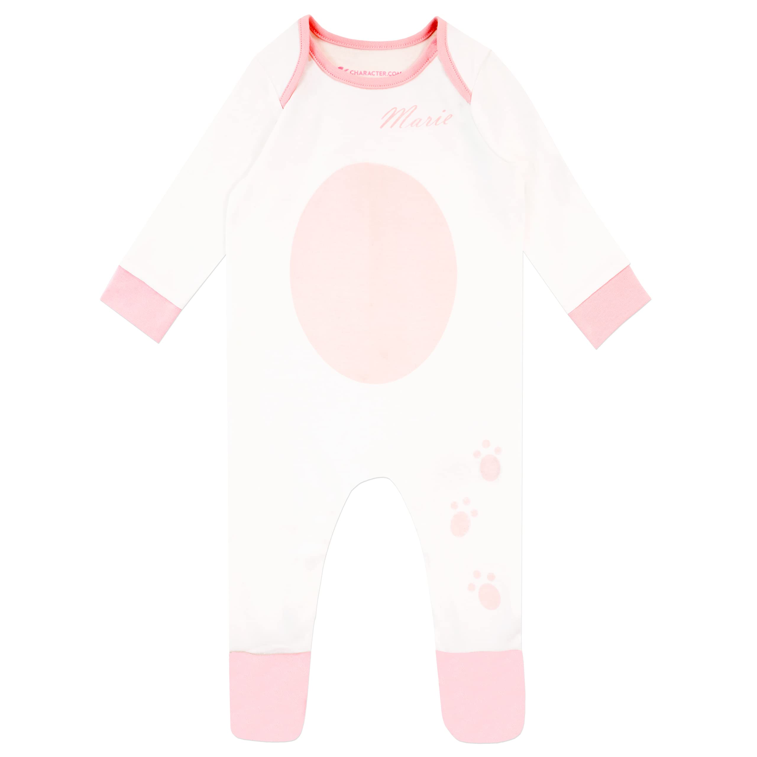 Disney Pijama E Cappello para Niñas Marie Blanco 6-9 Meses