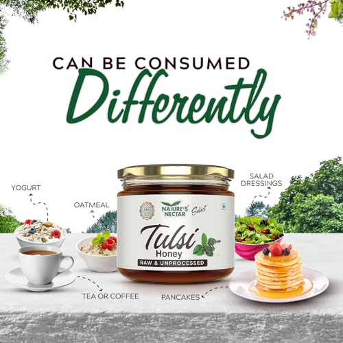 Image of Nature's Nectar Select Tulsi Honey Bottle, 400 g