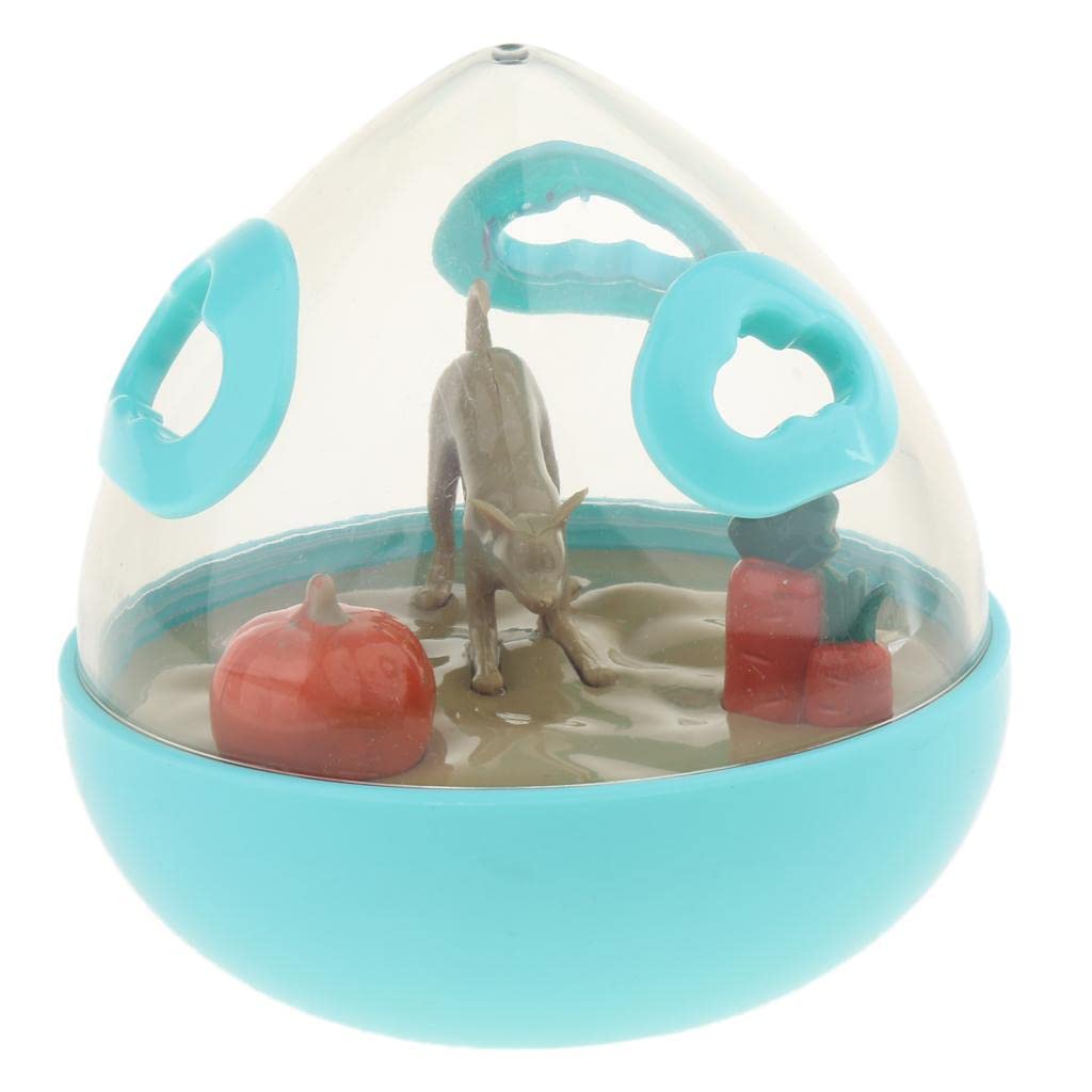 UJEAVETTE Pet Dog and Cat Toy Kitten Puppy Play Leakage Food Ball Bluedog Toys Dog Chew Toys Puppy Teething Toys Rope Dog Toy Dog Toys for Small to Medium Dog Toys Dog Toy Pack Tug Toy Dog Toy Set