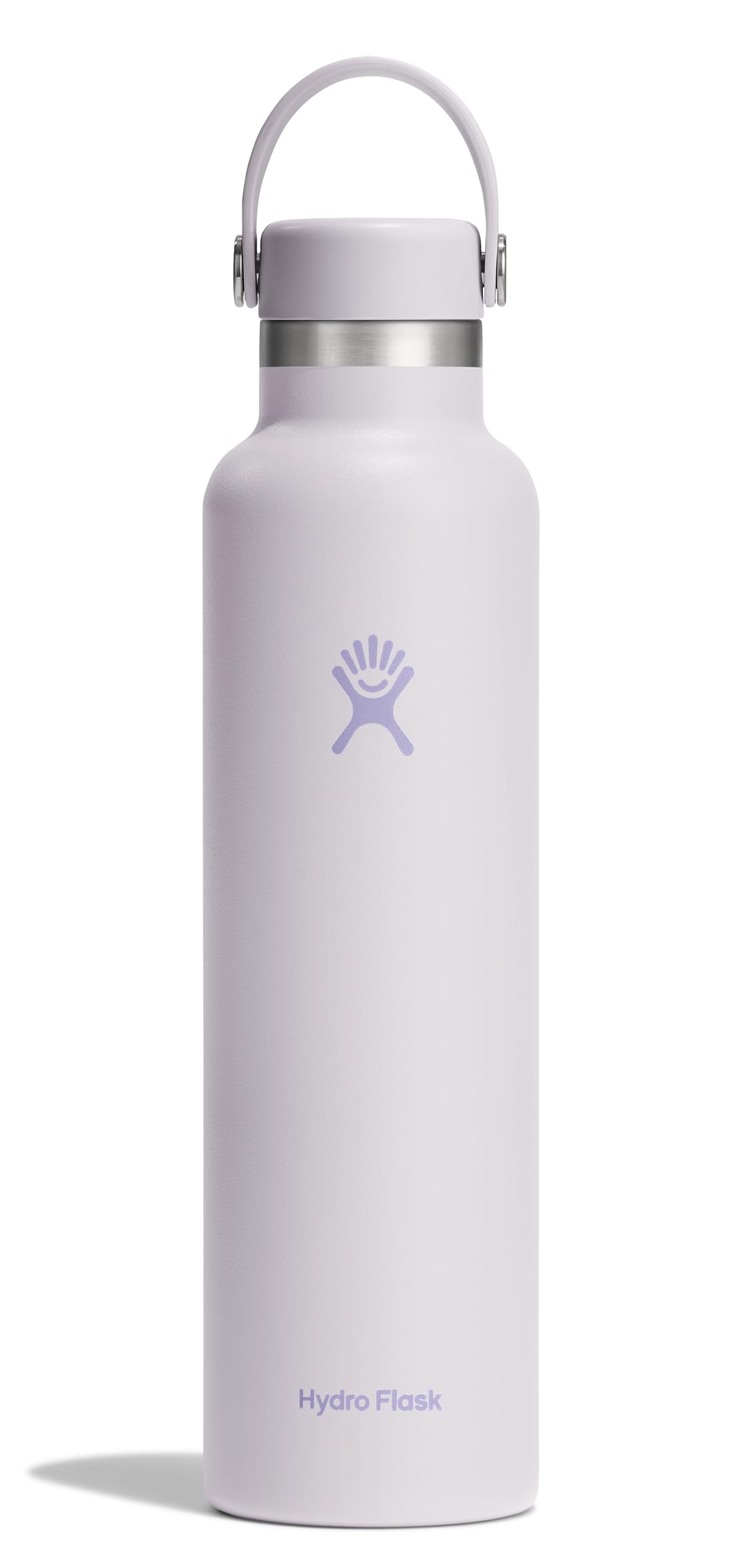 Hydro Flask Water Bottle - Insulated Stainless Steel - Non Spill, Leakproof in 24 Oz Cloud Pink