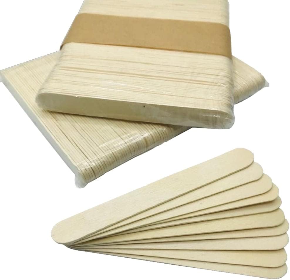 100 Pcs Jumbo Popsicle Sticks, 6inch Large Sticks for