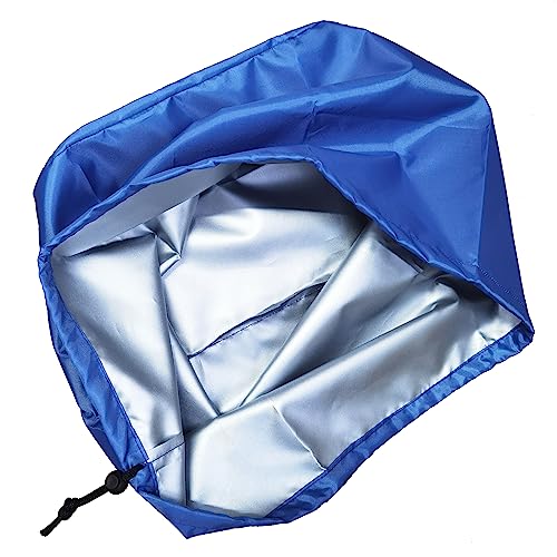 Image of Coffee Maker Machine Cover, Kitchen Mixer Stand Jacket, Small Appliance Dust Cloth Compatible with Keurig K-Classic Coffee Brewer - Blue