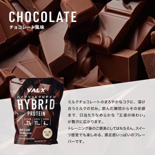 VALX バルクス ハイブリッド プロテイン チョコレート風味