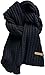 Strickschal Warm Langschal Gestrickt Winterschal Einfarbig Mode Groß Verdickt Wollschal Vintage Unisex Schals Deckenschal Halstuch für Damen Mädchen Herren Junge Geschenk (Schwarz,Einheitsgröße) Schals günstig Kaufen-Strickschal Warm Langschal Gestrickt Winterschal Einfarbig Mode Groß Verdickt Wollschal Vintage Unisex Schals Deckenschal Halstuch für Damen Mädchen Herren Junge Geschenk (Schwarz,Einheitsgröße)