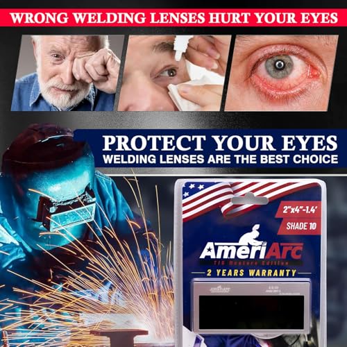 AMERIARC (TIG Masters Edition) Premium 2x4 Auto-Darkening Welding Lens - High-Definition Clarity (Shade 10, Masters Edition) by AMERIARC - Image 5