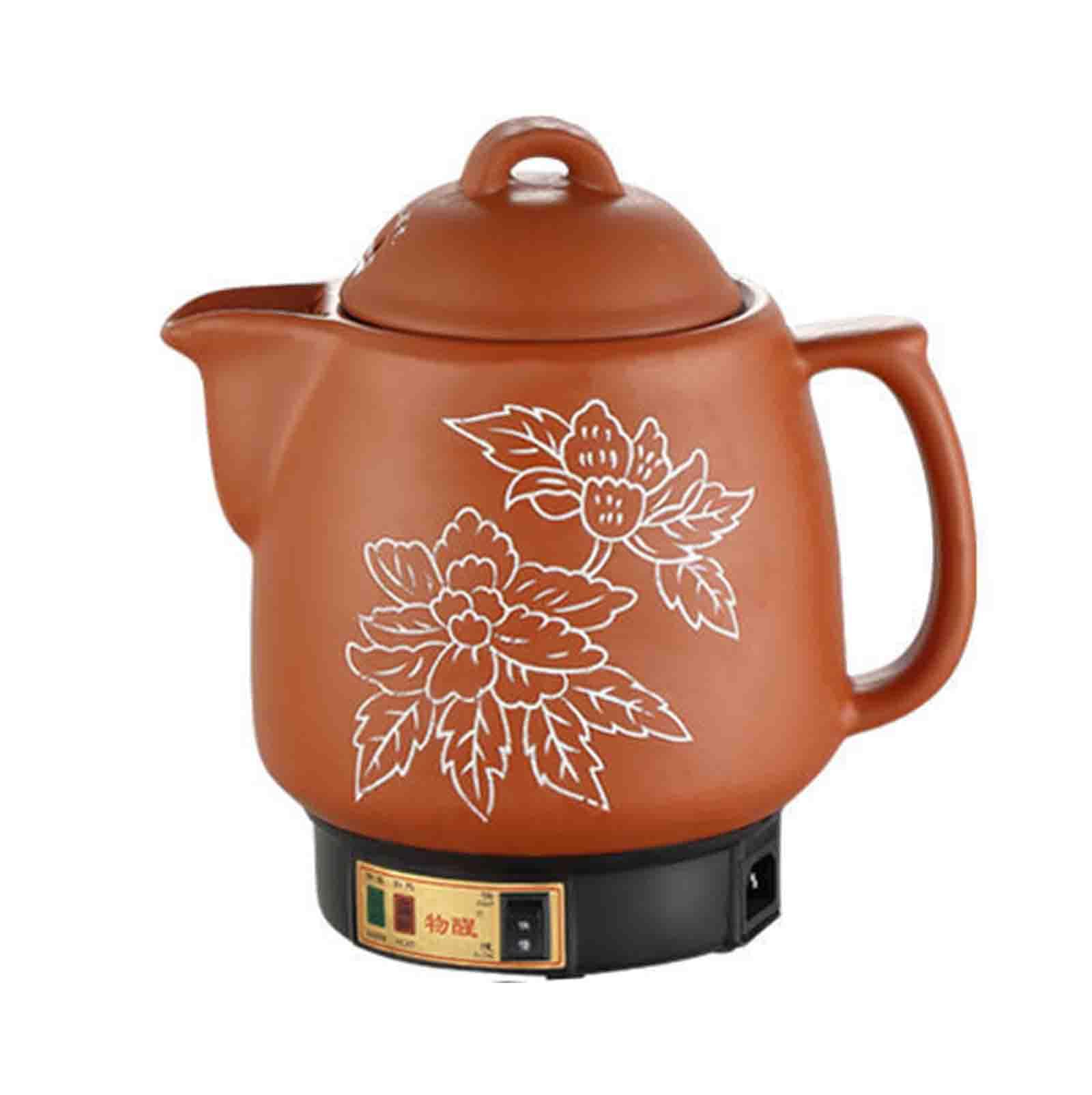 Lnjzmdss 001 Electric Kettle 220V Automatic Electric Kettle Chinese Medicine Stewing Pot Insulated And Dry-Boil-Proof Frying Pan With Automatic Power-Off,,3L