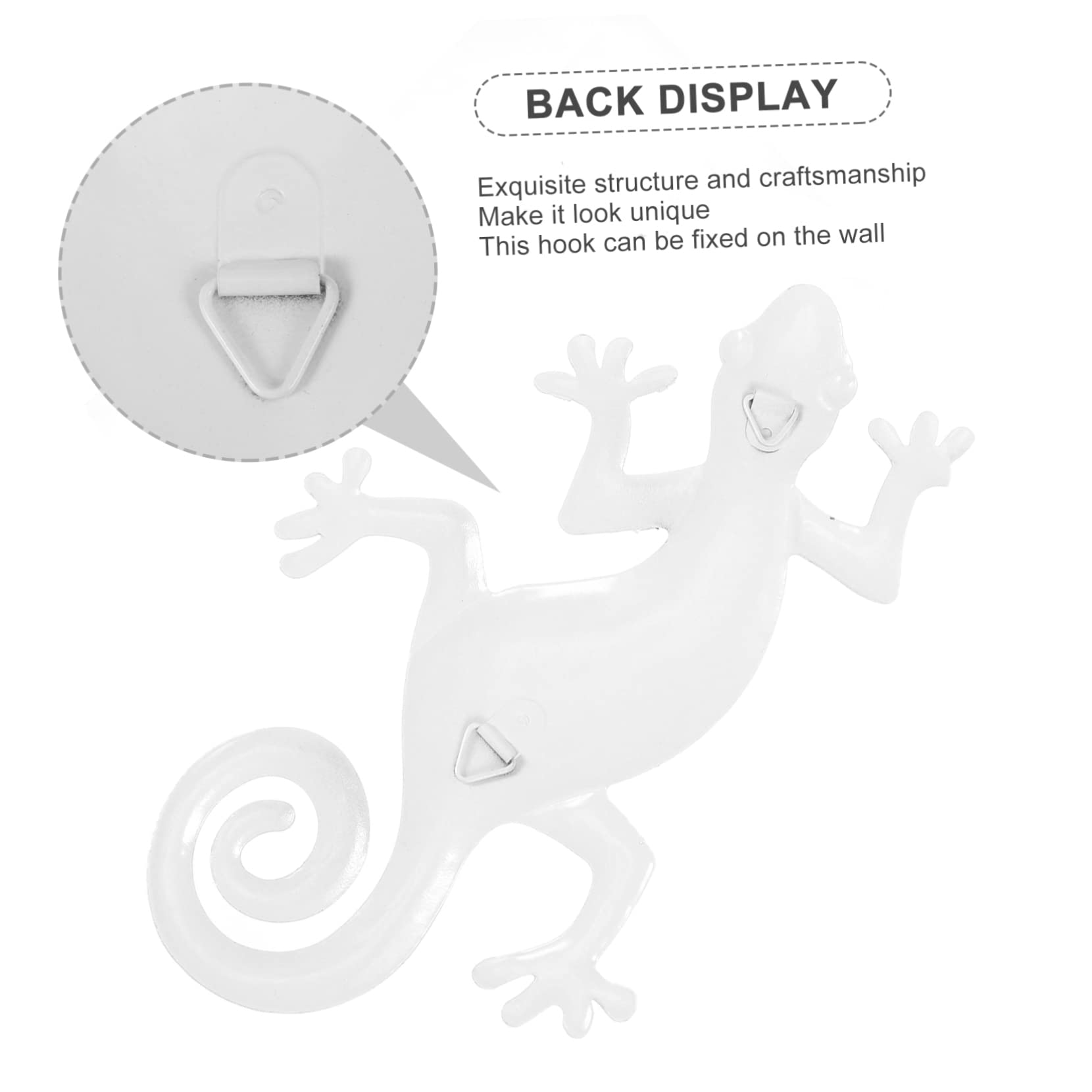 Set of 2 Pendentif Décoratif Gecko Homme Décoration Murale La Maison
