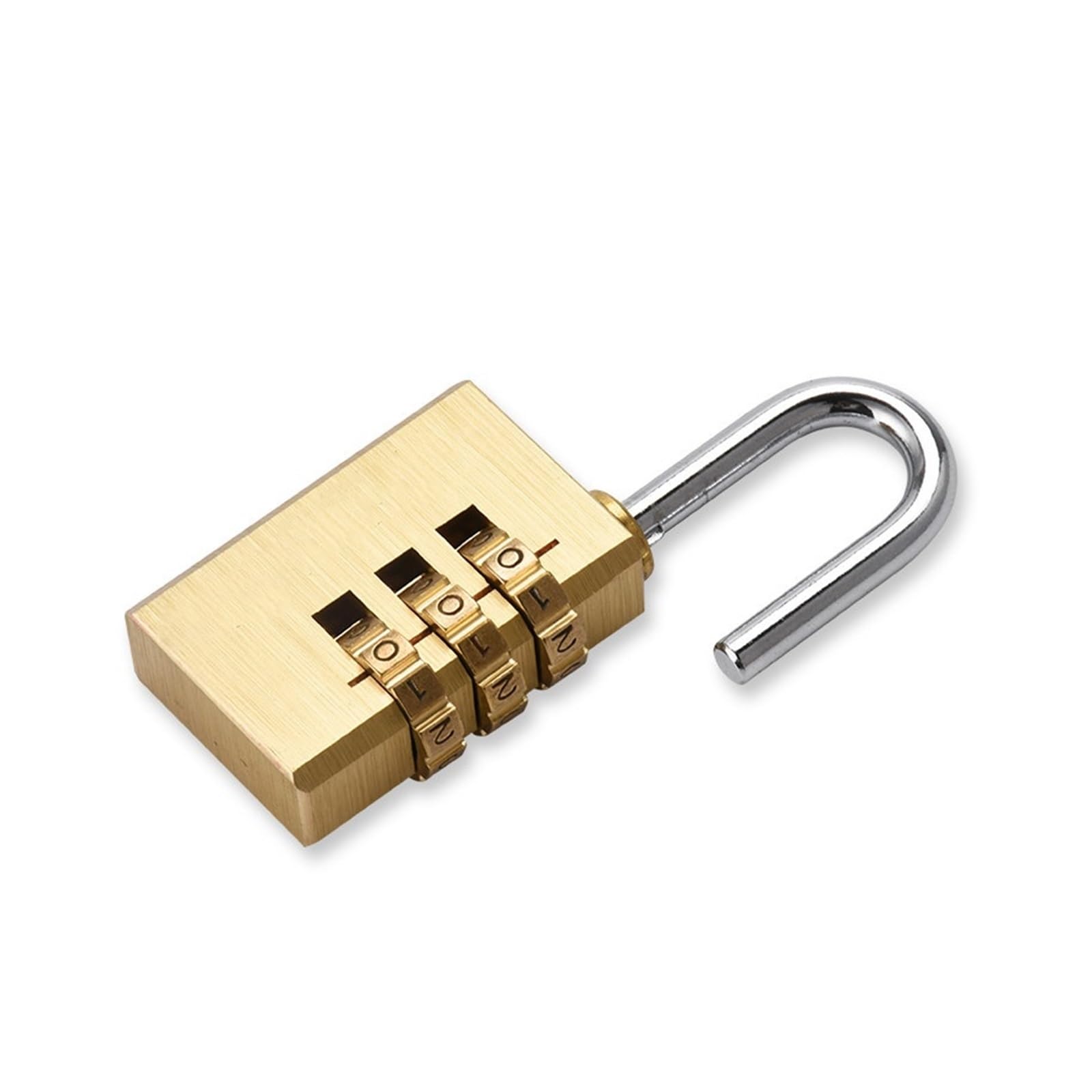 Haogui Candado de seguridad sólido con combinación contraseña y código for gimnasio, taquilla digital, maleta, cajón, hardware