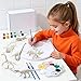 JR PARK Kids Arts Crafts Set Dinosaur Toy Painting Kit - 6 Dinosaur Figurines, Decorate Your Dinosaurs, Create a Dino World Painting Toys Gifts for 5, 6, 7, 8 Year Old Boys Kids Girls Toddlers
