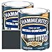 Produktbild Hammerite Metall-Schutzlack glänzend Grundierung Rostschutz anthrazitgrau Sparpaket, 2 x 750ml
