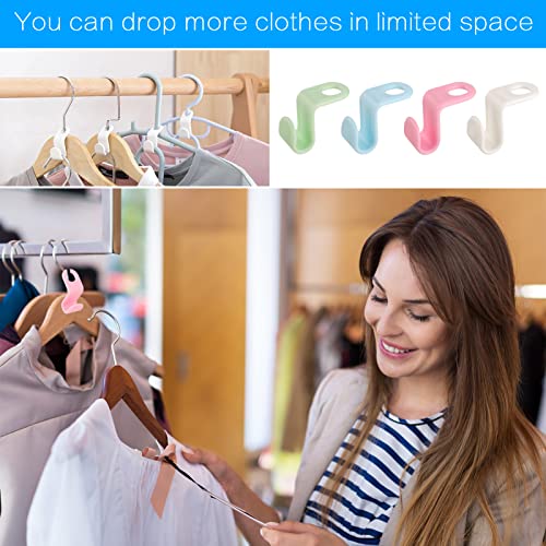 Hejo 56PCS Connettori Appendiabiti Salvaspazio