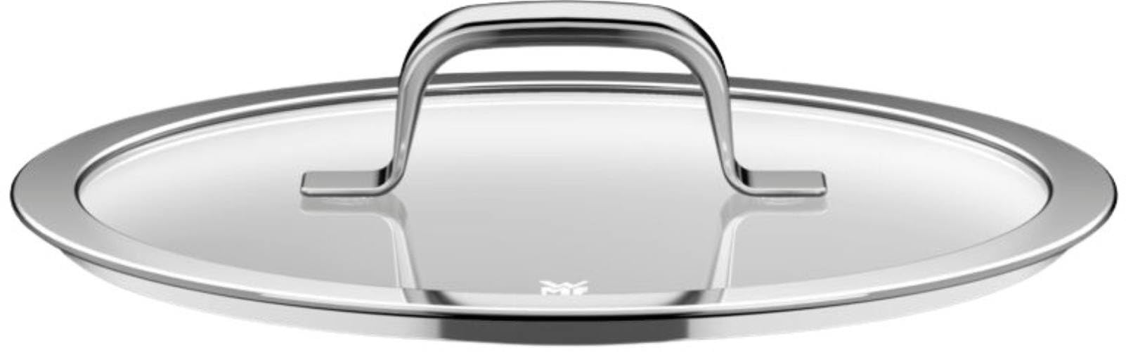WMF Fusiontec Mineral Pro, coperchio in vetro con manico in acciaio inox, coperchio di alta qualità, adatto al forno fino a 180°C, lavabile in lavastoviglie, 0520085290