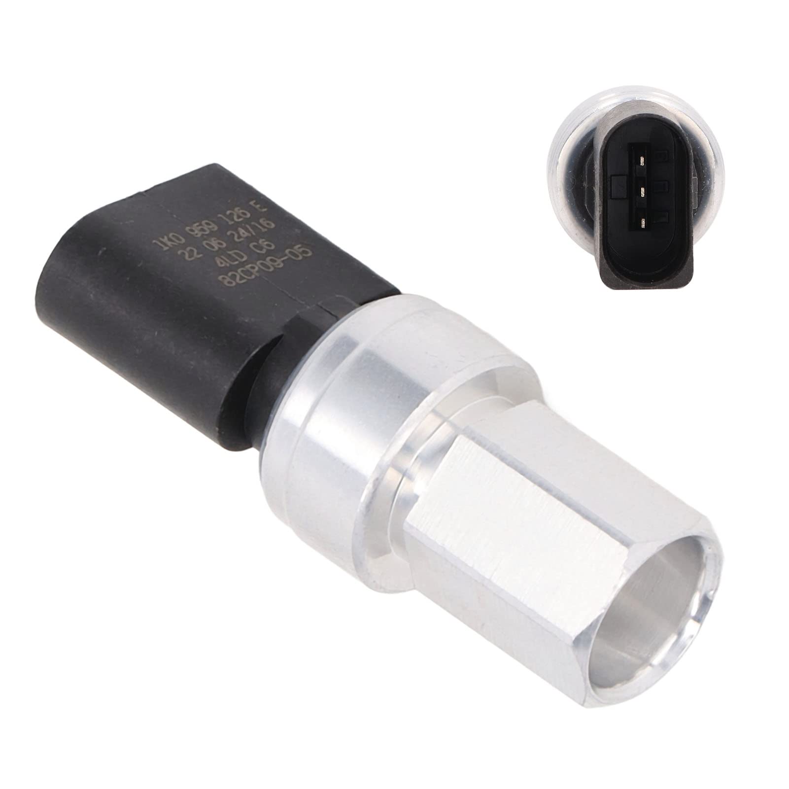 Capteur de Pressostat de Climatisation Yctze 1K0959126E Pression de Climatisation Automobile en Cycle Swit19188191 1K0959126A Capteur de Pression AC Air