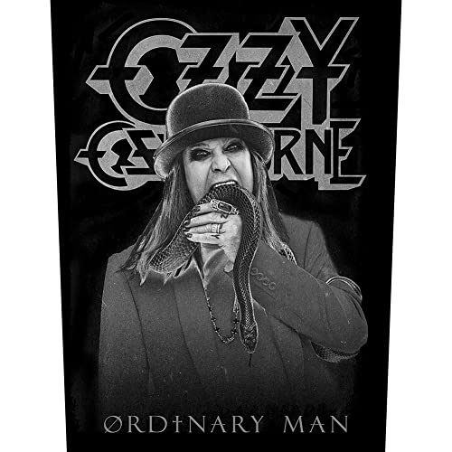 Razamataz Ozzy Écusson à coudre pour dos Motif Ordinary Man 36 x 29 cm