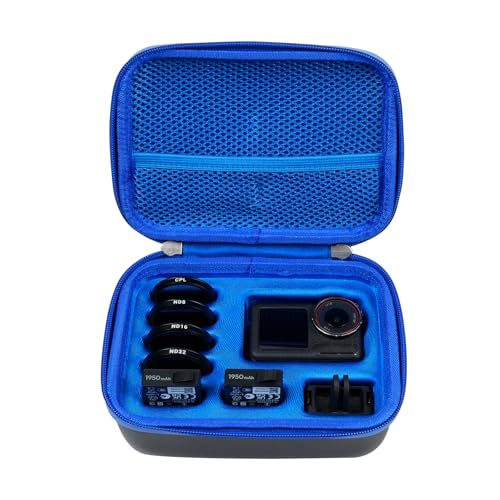 DJI Osmo Action 6 p ^hLOP[X ϏՌ݌v tB^[Aobe[A[dP[uANCbN[Xx[XAX^rCU[AB_Ȃǂ̃ANZT[[\ (ubN)