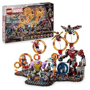 LEGO Marvel Avengers: Final Game, Birthday Gift Toy for Boys and Girls 10 11 12 Year Old Elementary School Marvel Toy Figure 76323