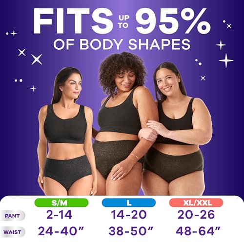 Always Discreet Night, Reimagined Adult Diapers for Women, Extended Overnight Absorbency Incontinence and Postpartum Underwear Size L, 360 Degree Coverage While Laying Down, 48 Count​ - image 4