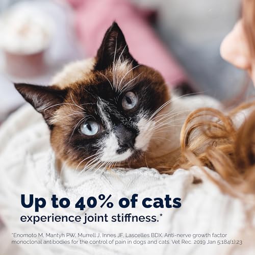 YuMOVE Cat Joint Supplement with Glucosamine,Chondroitin, Omega 3, Hyaluronic Acid, & Green Lipped Mussel - Joint Support Supplement - for Senior Cats 60 Capsules - Image 5