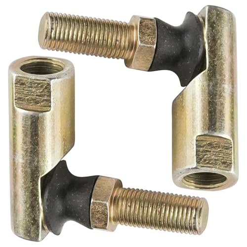Caltric 2 Pack Tie Rod Ends Compatible with Cub Cadet 1212 1600 1800 Lt Ltx Lgt Lgtx Gtx Gt Slt Sltx -  TE131+TE131/3