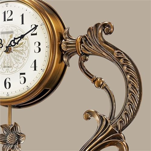 Reloj silencioso para sala de estar de sobremesa 4