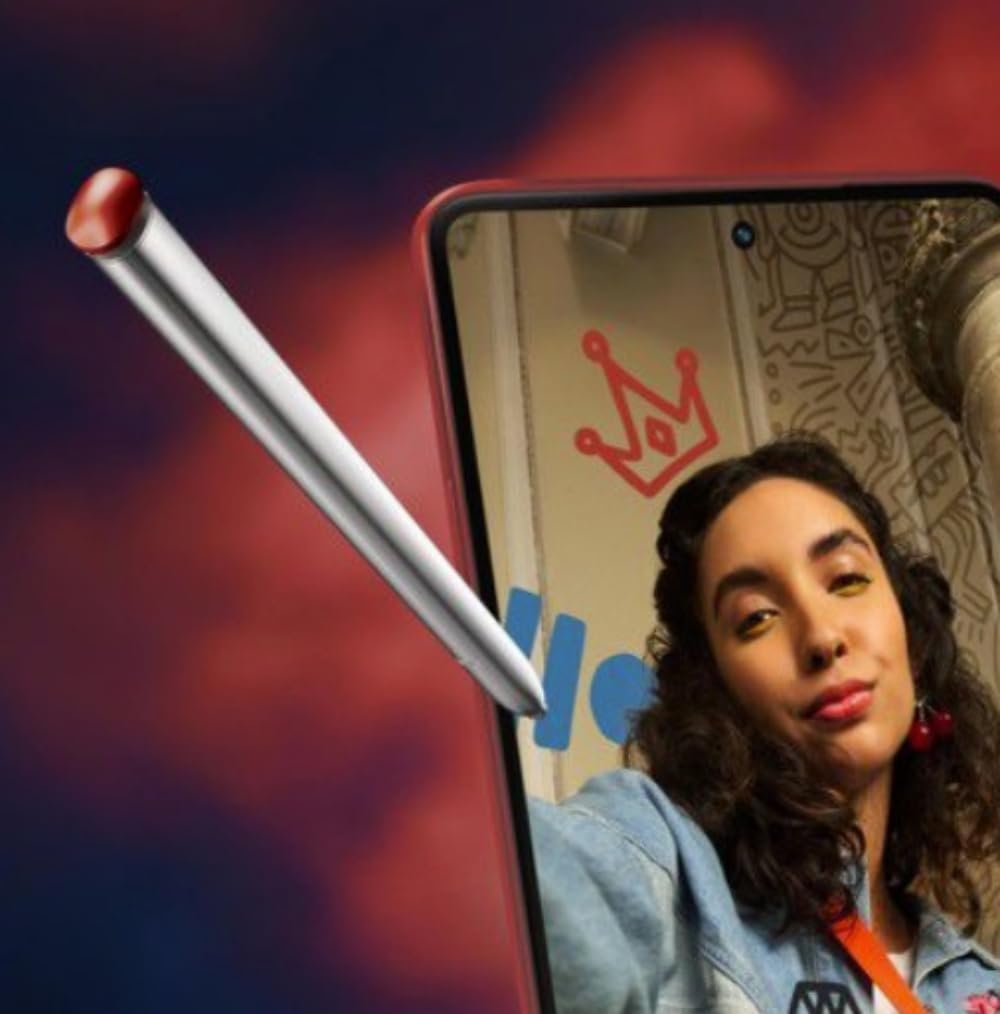 2PCS Stylus Pen for Moto G Stylus 5G 2024 Touch Screen Pen Replacement for Motorola 2024 5G All Version Touch Parts Stylus S Pen (Scarlet Wave)