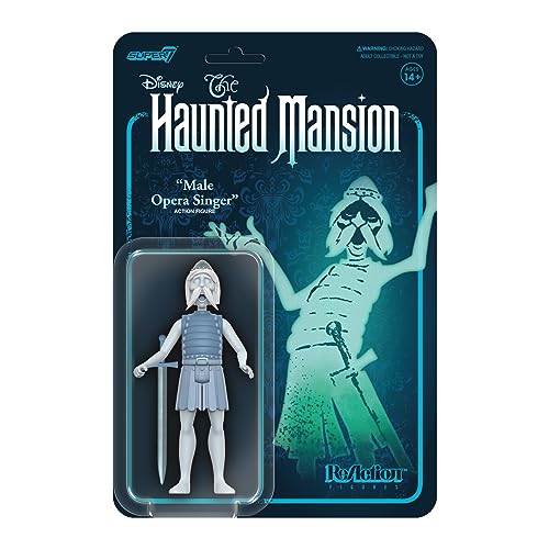 Super7 Haunted Mansion Male Opera Singer - 3.75 in Reaction Figure, RE-HAUNW02-MOS-01