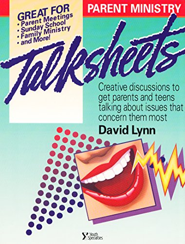 Parent Ministry Talksheets: Creative Discussion... 031057501X Book Cover