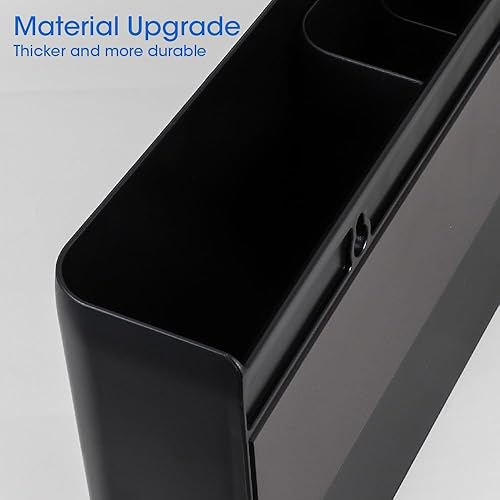 Miniatura 4 de Picowe 3 unidades de almacenamiento magnético para lavandería, cocina, baño, oficina, contenedor de basura que ahorra espacio para colgar en la