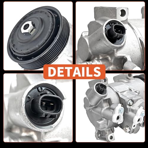 Image of A /C Compressor with Clutch Fit for Toyota Corolla L4 1.8L 2011-2013