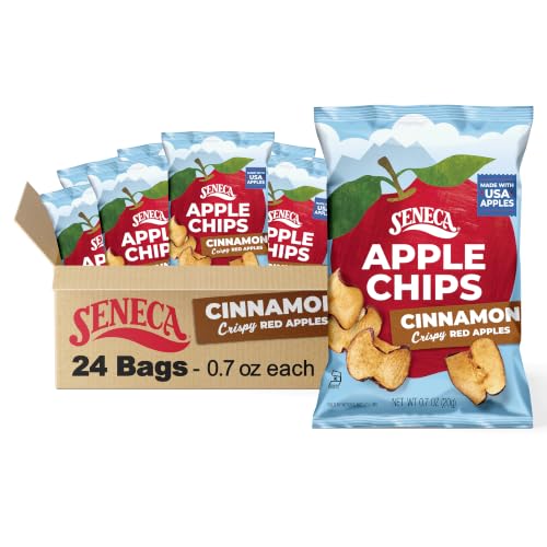 Seneca Cinnamon Apple Chips | Made from Fresh Red Apples | USA Grown Apples | Real Cinnamon...