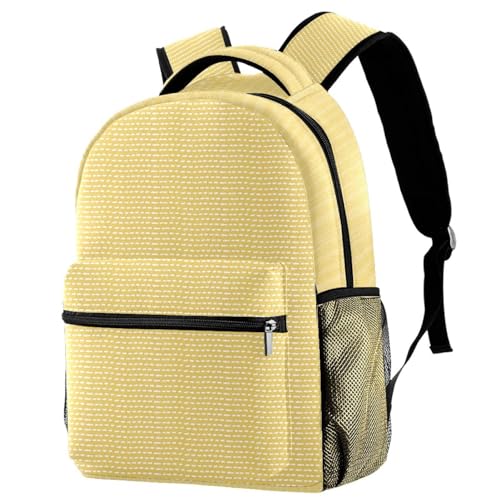 Sac à dos d'école jaune oie de 40cm pour adolescents et filles