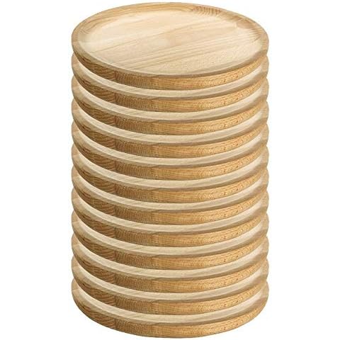 Space Home - Set de 12 Platos para Pulpo de Madera Cover