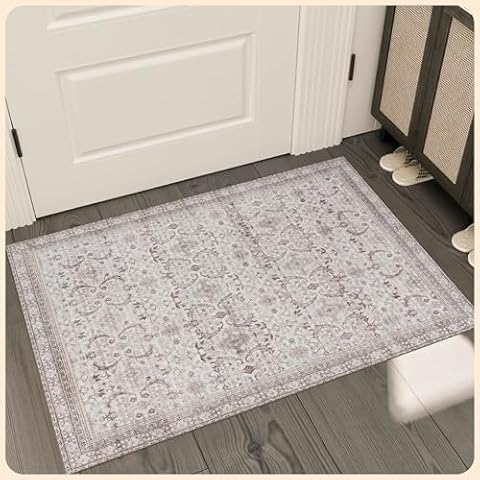 Istana Rugs 2x3 - Beige Area Rug Cover