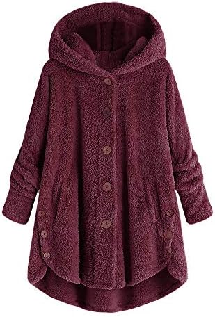 Teddyjas dames met capuchon warm gevoerd