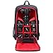 Produktbild Selighting DSLR Kamerarucksack Fotorucksack Rucksack Kamera wasserdichte Kameratasche für Canon Nikon Sony mit Stativhalterung (Rot)