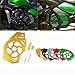 Produktbild Motorrad CNC Front Kettenschutz Kettenradschutzabdeckung für KAWASAKI Ninja 650 ER6F ER6N VERSYS650 VN650 Vulcan S (schwarz)