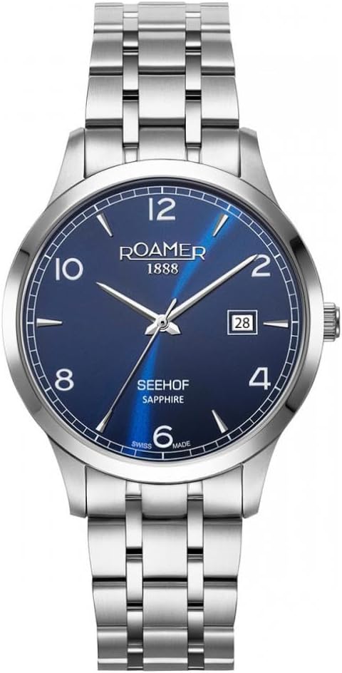 Roamer Seehof Analog Blue Dial Women's Watch-509833 41 44 20