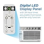 BLACK+DECKER BD08WT6 Window Air Conditioner with Remote Control, 8000 BTU, Cools Up to 350 Square Feet Energy Efficient, White - Image 4