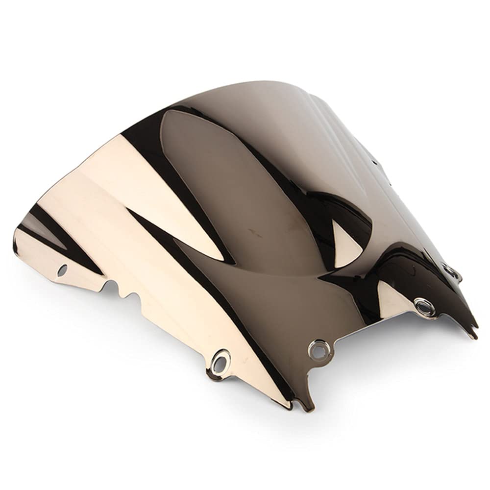 Pare-Brise Visière D'écran De Pare-Brise De Moto Pour YZF R6 2006 2007 Double Bulle En Plastique ABS Déflecteur Vent (Color