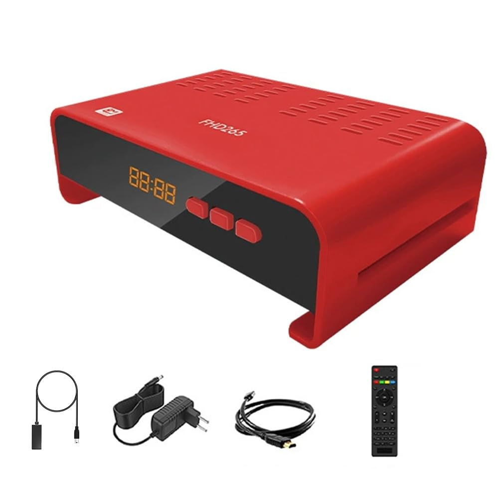 Mini Décodage EPG Set Top Box 265 DVB-S2 Full HD Digital TV TV Decoder Cas 1080p EU Plug