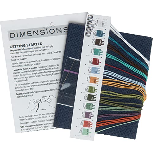 Dimensions 70-65224 Nighttime Camping Adventure Cross Stitch Kit thumb #2