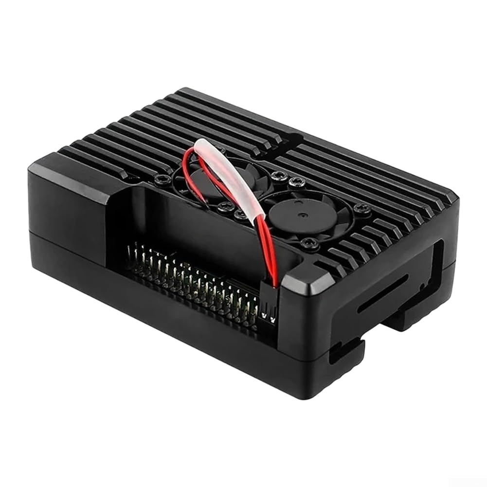 Disipación de calor silenciosa con la caja para Raspberry Pi 4 de aluminio