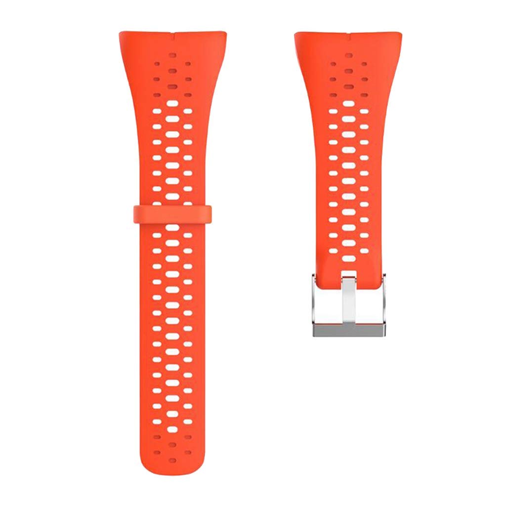 INF Replacement strap compatible with Polar M400 / M430 sports watch, interchangeable strap, accessory strap, sports watch strap, silicone