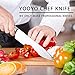 Chef Knife, YOOYO 8 Inch Professional Damascus Chef Knife Japanese 7Cr17 Super Steel 67 Layer High Carbon Stainless Steel Kitchen Sharp Chef Knife with Gift Box