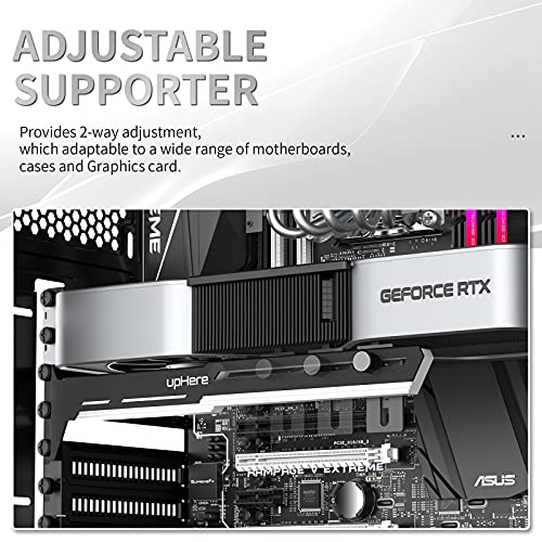 Image of upHere G27654 Graphics Card GPU Brace Support Video Card Tendon Holder / Holster Holder GPU Holder Single Plug Cards